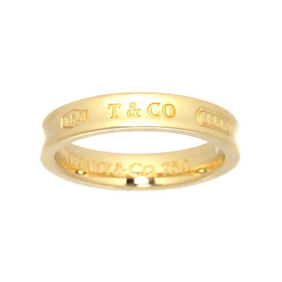 Tiffany & Co. Jewelry - TIFFANY&Co. 1837 narrow No. 14 ring K18 YG yellow gold 750 Ring